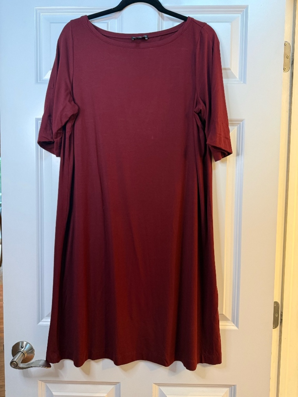 Eileen Fisher Short Sleeve Shift Dress Size XL